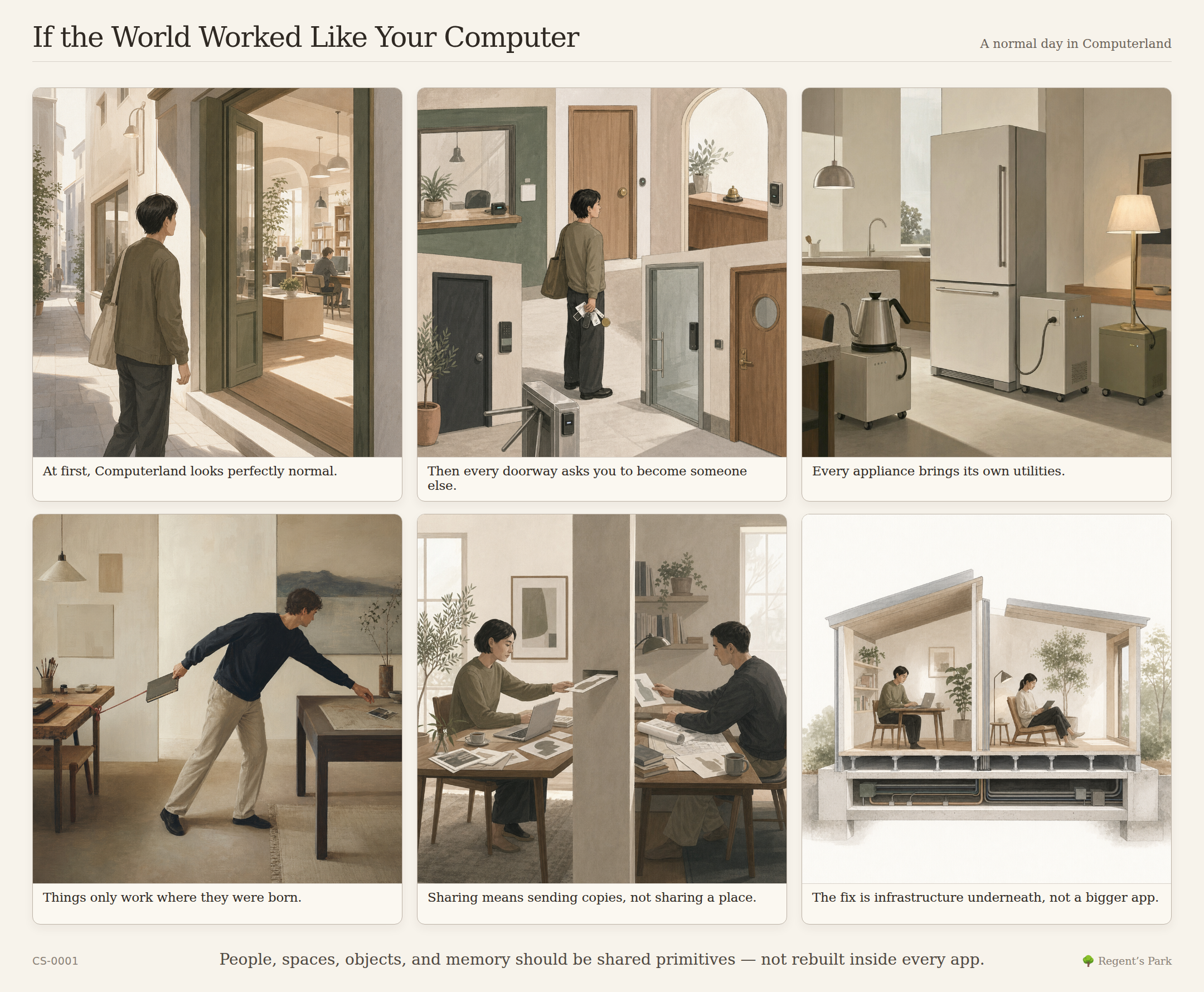 If the World Worked Like Your Computer