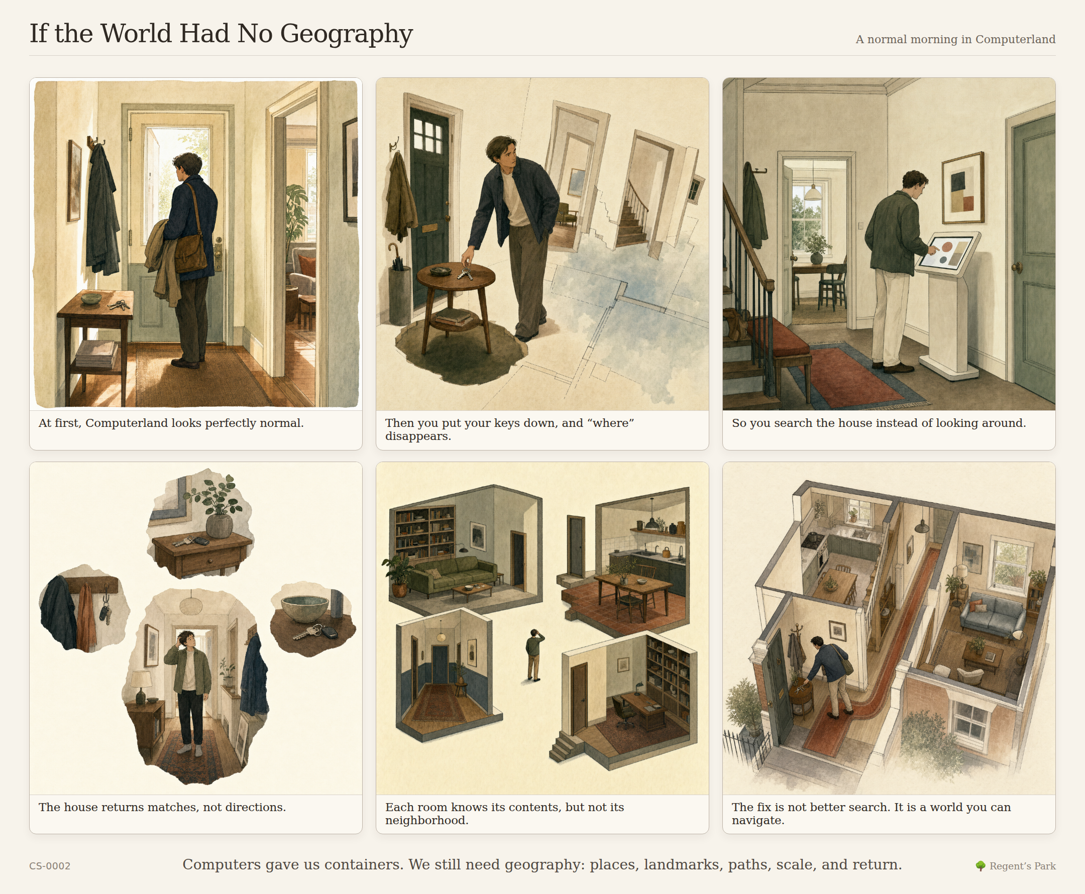 If the World Had No Geography
