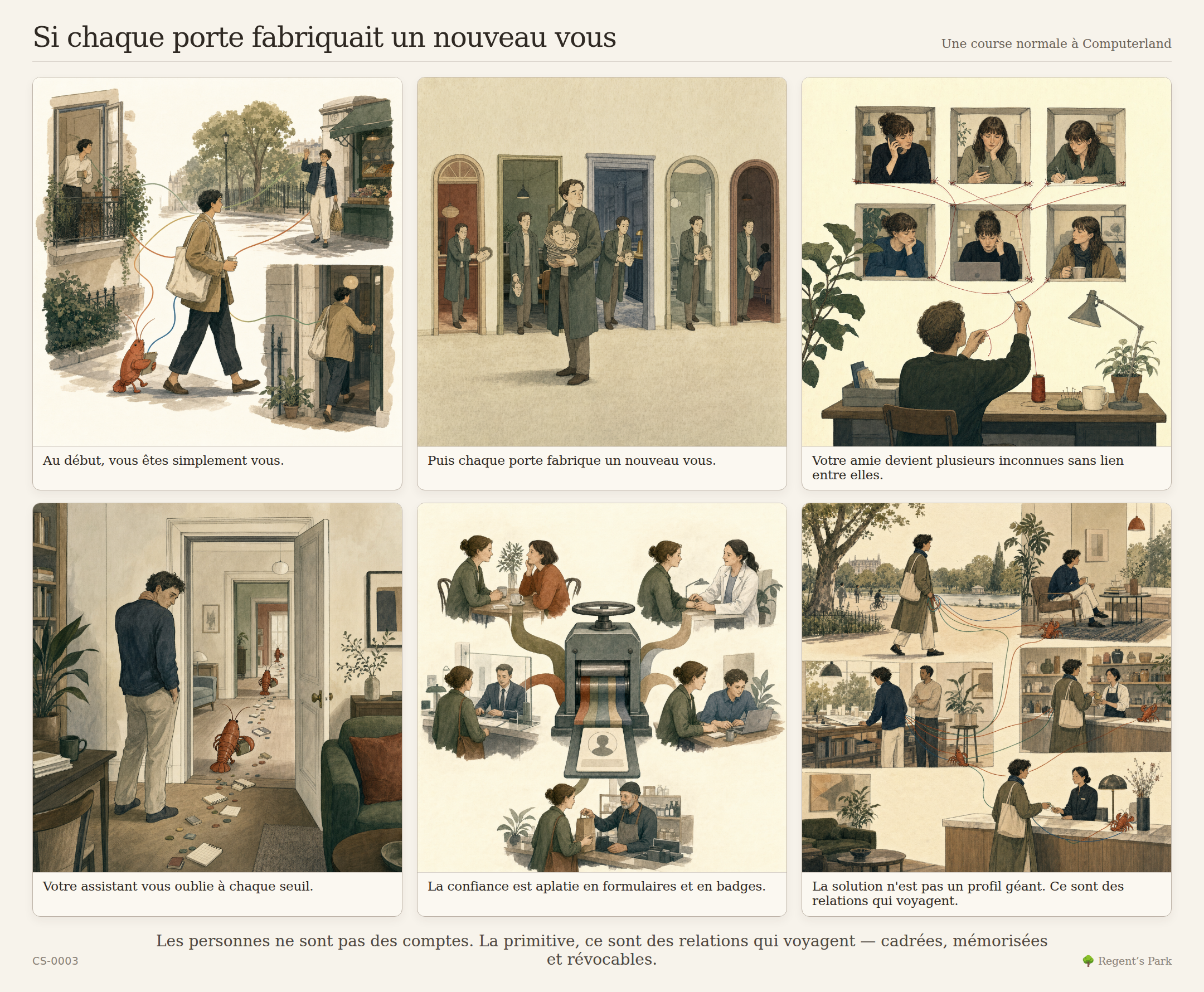 Si chaque porte fabriquait un nouveau vous